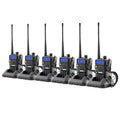 Pack de 6 walkie-talkies BAOFENG doble banda con linterna LED