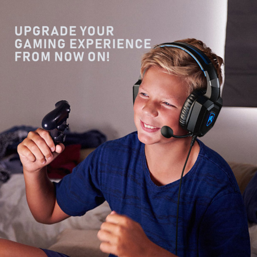 Auriculares gaming estéreo con micrófono para Xbox One y PS4